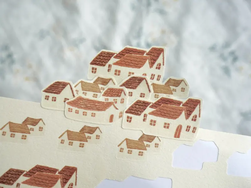 Pre-Order Wongyuanle Sticker Set - House