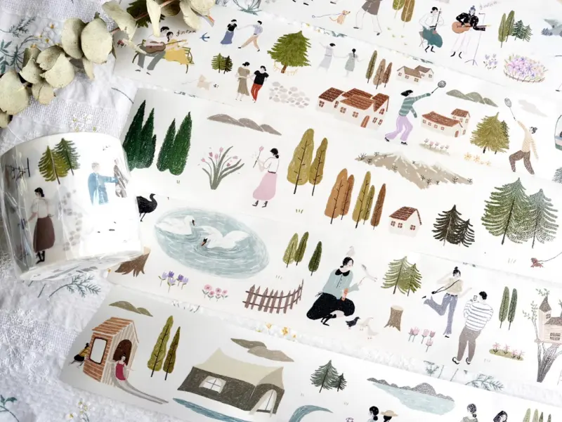 Wongyuanle Washi Tape Vol.4  - In The Park