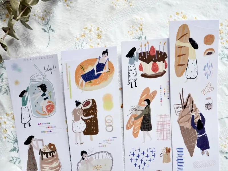 Wanle Studio Washi Tape Vol.4  - Bread Star