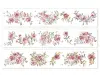 Meow Illustration Washi PET Tape - Summer Roses