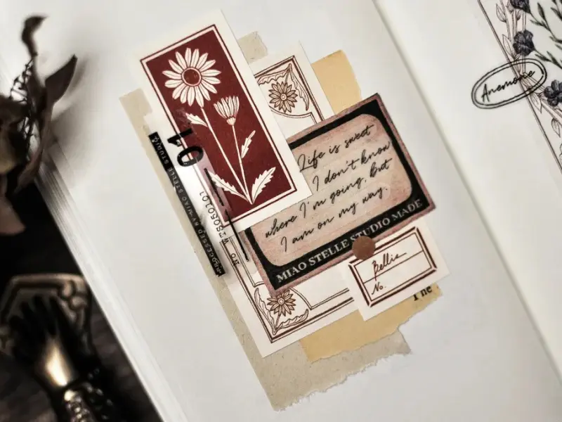 Miao Stelle Memo Pad - Floral Note