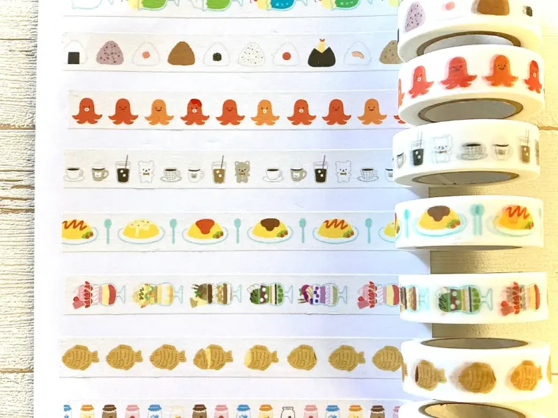 Papier Platz Washi Tape - Bear Coffee