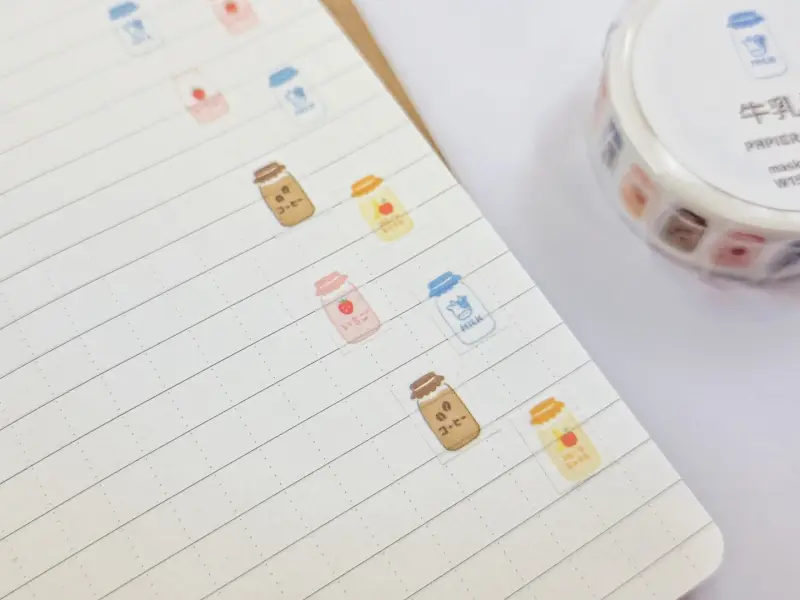 Papier Platz Washi Tape - Milk