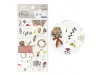 Midori Transfer Stickers  Rub-On - Floral