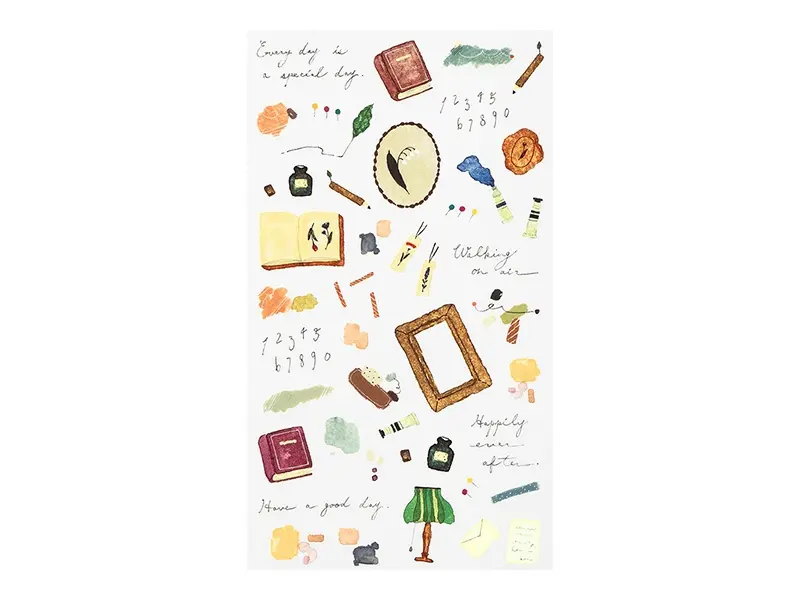 Midori Transfer Stickers  Rub-On - Stationery