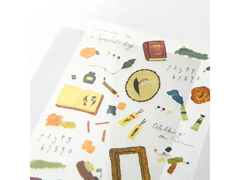Midori Transfer Stickers  Rub-On - Stationery