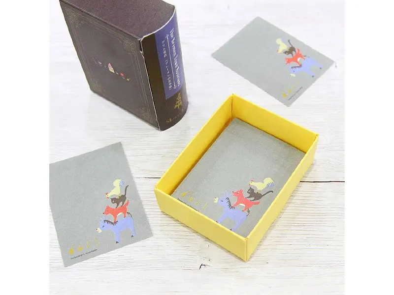 Shinzi Katoh Grimm Fairy Tale Memo Notes - Bremen Town Musicians