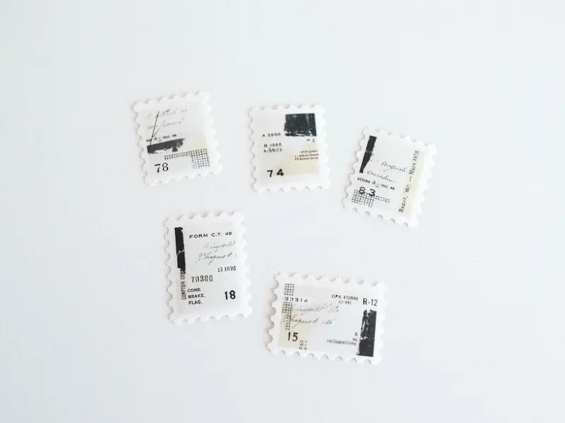 Yohaku Flake Stickers F001 - Tsukitohoshi