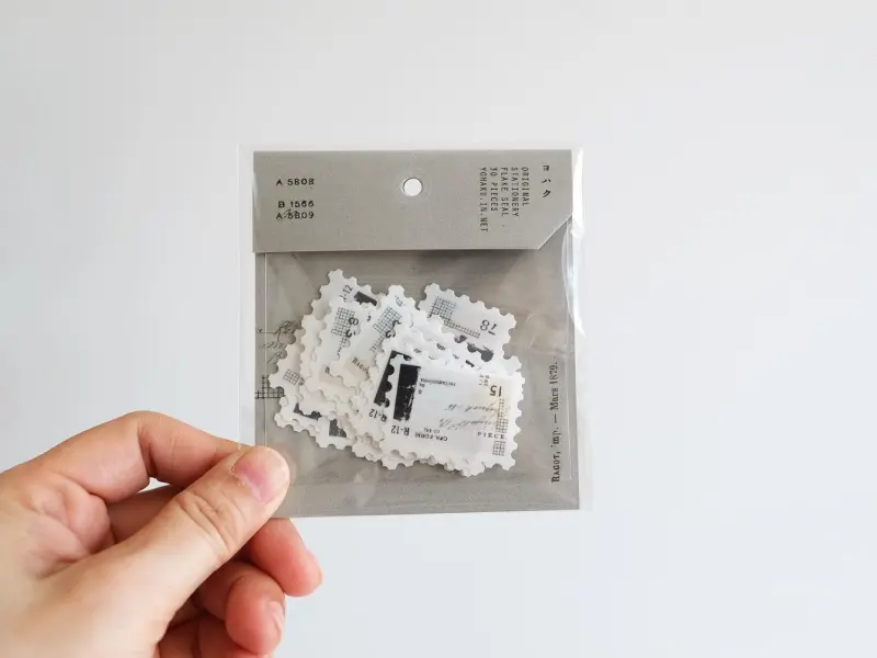 Yohaku Flake Stickers F001 - Tsukitohoshi