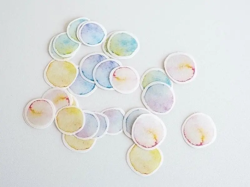 Yohaku Flake Stickers F003 - Waltz