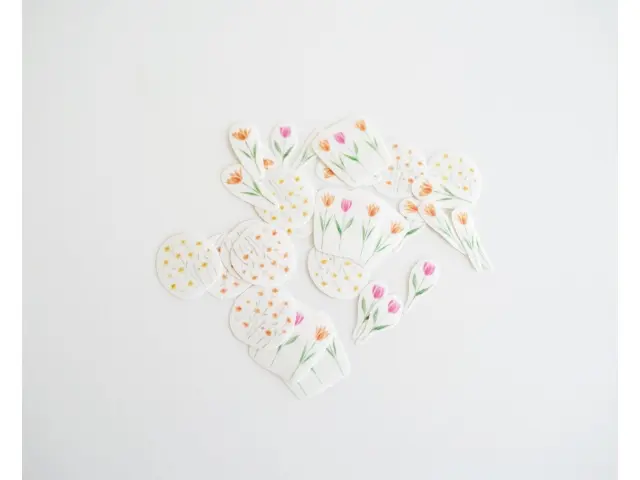 Yohaku Flake Stickers F005 - Soyokaze