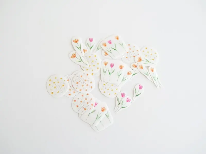 Yohaku Flake Stickers F005 - Soyokaze