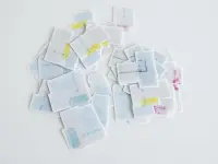 Yohaku Flake Stickers F006 - Tsumiki