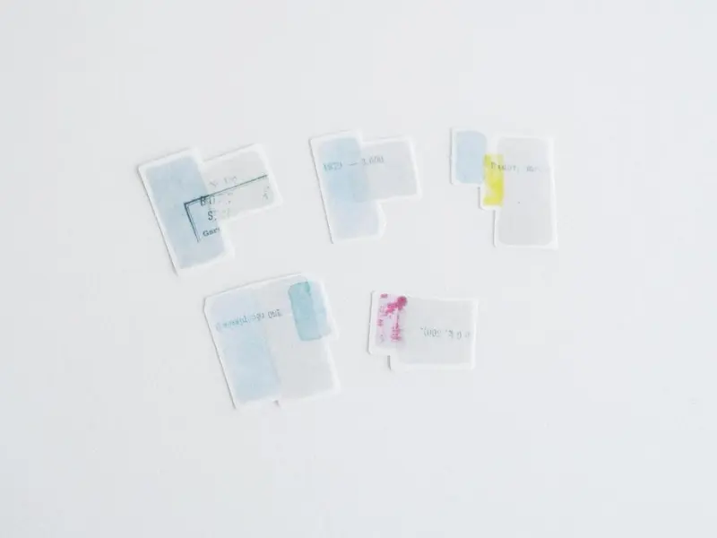 Yohaku Flake Stickers F006 - Tsumiki