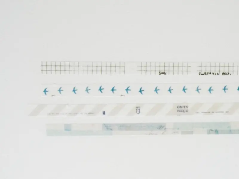 Yohaku Slim Washi Tape L011 - Music
