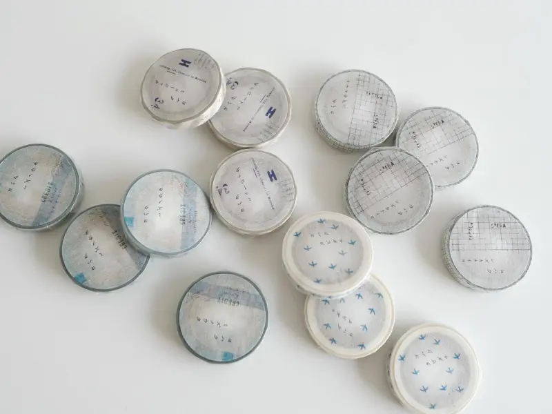 Yohaku Slim Washi Tape L011 - Music