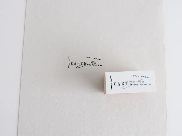 Yohaku Stamp S062 - Contact