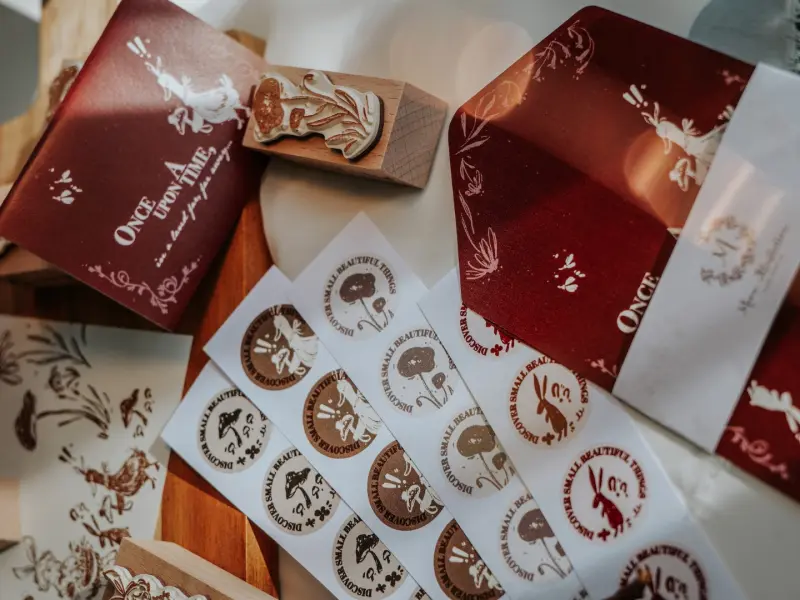 Meow Illustration Stamp Set - Once Upon a Time