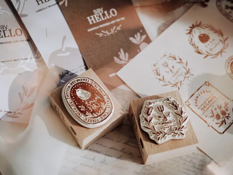 Meow Illustration Stamp Set - Farm Fresh