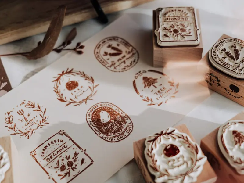 Meow Illustration Stamp Set - Farm Fresh