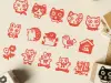 SANBY x Yumi Kitagishi Rubber Stamp Cat - Chibi 12