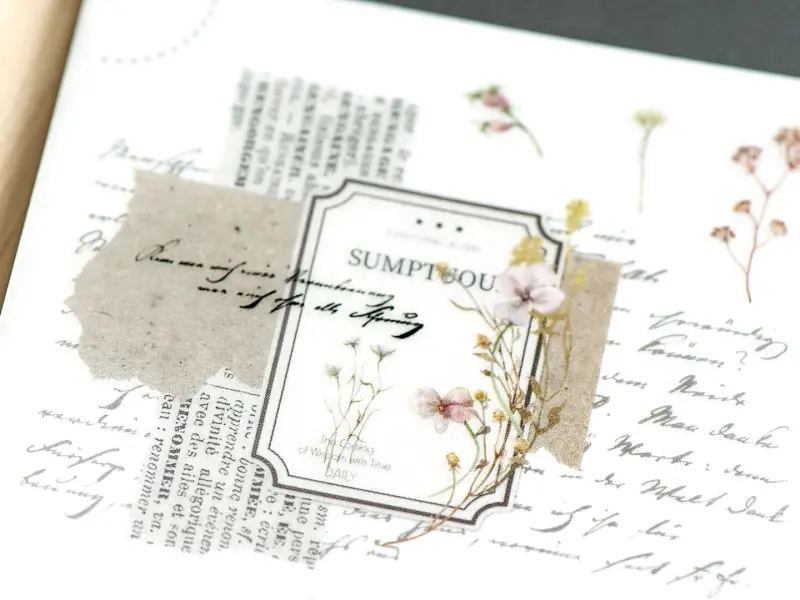 MU Print-On Transfer Stickers 220 - Magical Weeds