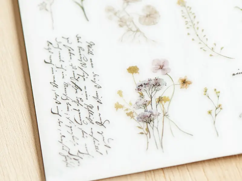 MU Print-On Transfer Stickers 220 - Magical Weeds