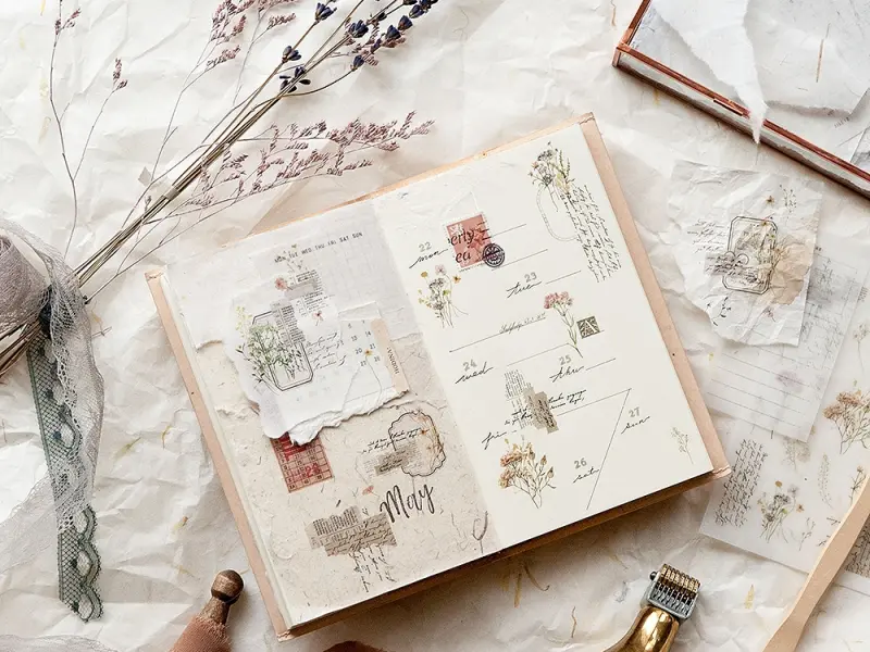 MU Print-On Transfer Stickers 220 - Magical Weeds