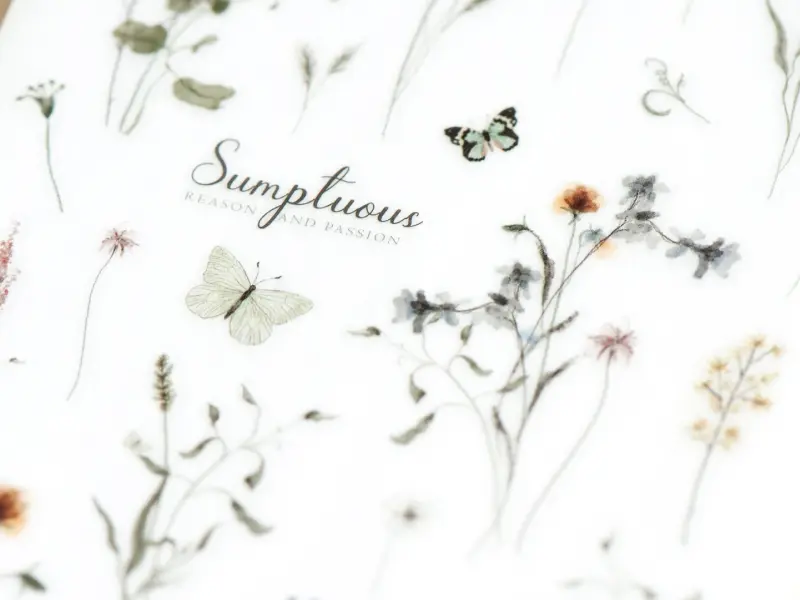 MU Print-On Transfer Stickers 221 - Sumptuous