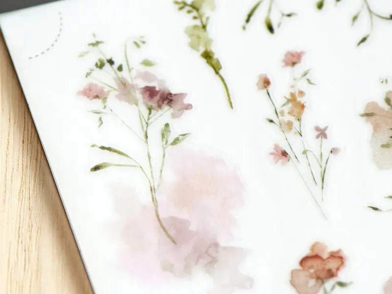 MU Print-On Transfer Stickers 222 - Watercolor