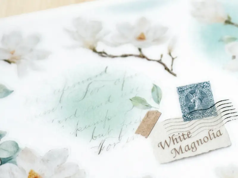 MU Print-On Transfer Stickers 223 - Magnolia