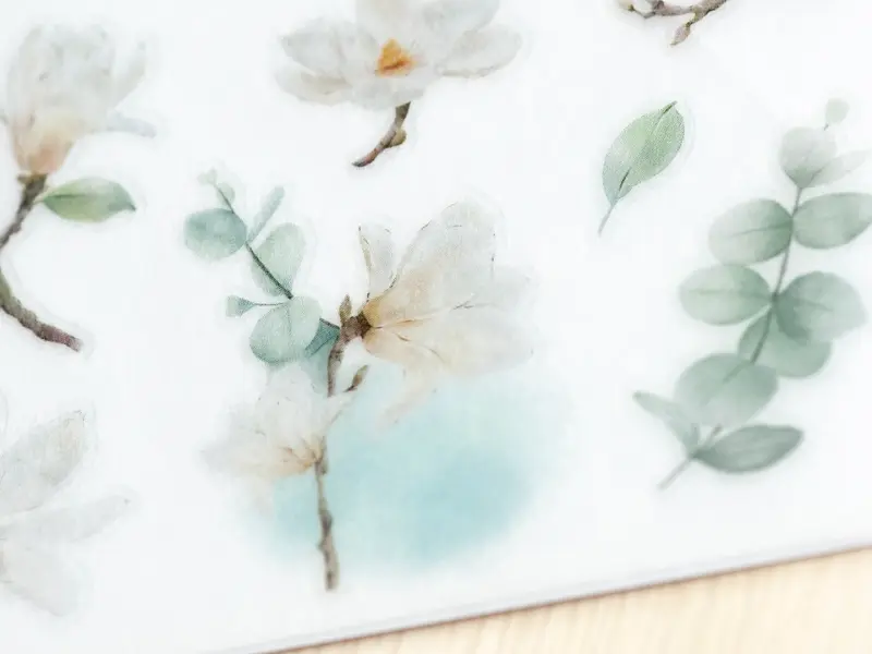 MU Print-On Transfer Stickers 223 - Magnolia