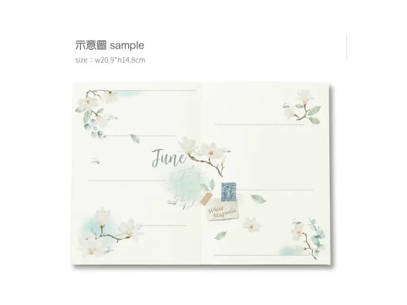 MU Print-On Transfer Stickers 223 - Magnolia