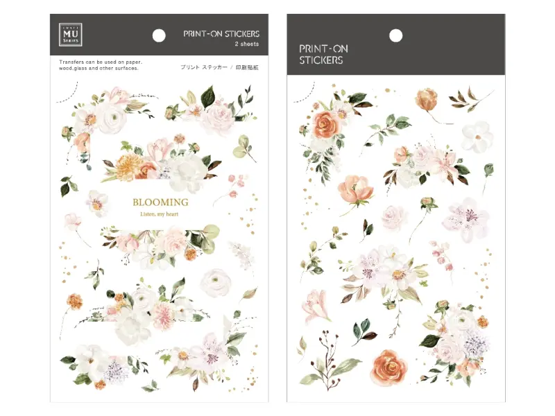 MU Print-On Transfer Stickers 224 - Listen