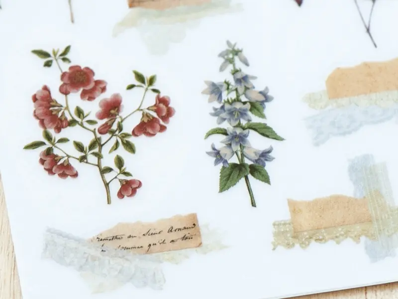 MU Print-On Transfer Stickers 229 - Vintage Tags 02