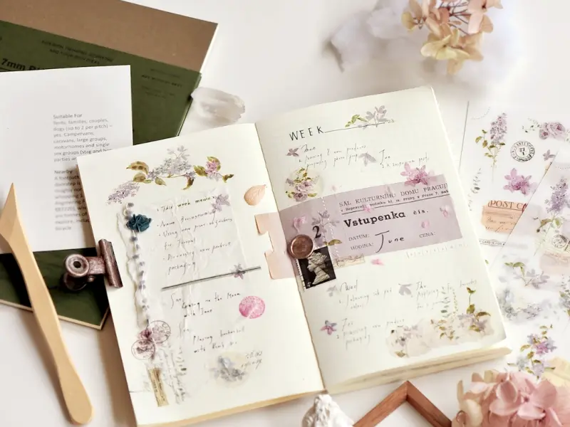 MU Print-On Transfer Stickers 233 - Hint Of Blue