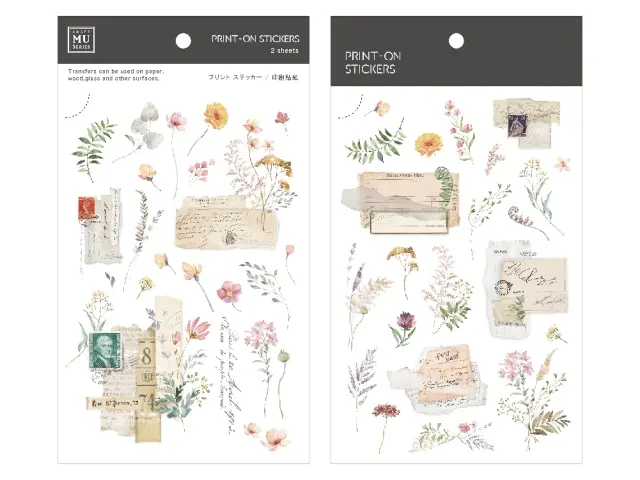 MU Print-On Transfer Stickers 235 - Collage