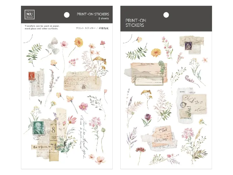 MU Print-On Transfer Stickers 235 - Collage