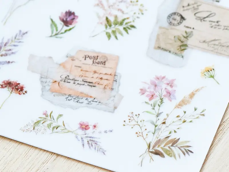 MU Print-On Transfer Stickers 235 - Collage