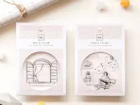 MU Clear Stamp Set Story 001 - There Are Stars Tonight