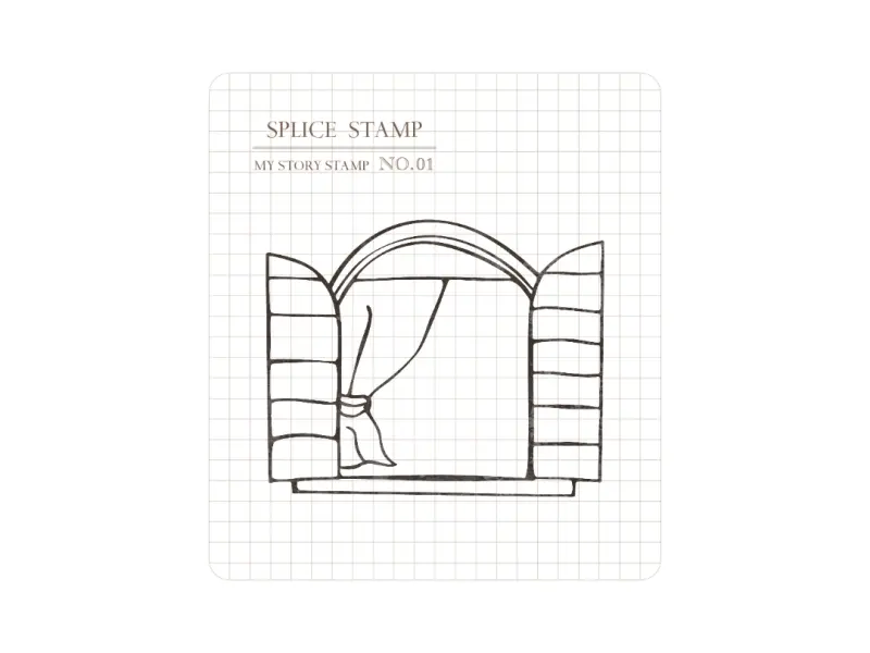MU Clear Stamp Set Story 001 - There Are Stars Tonight