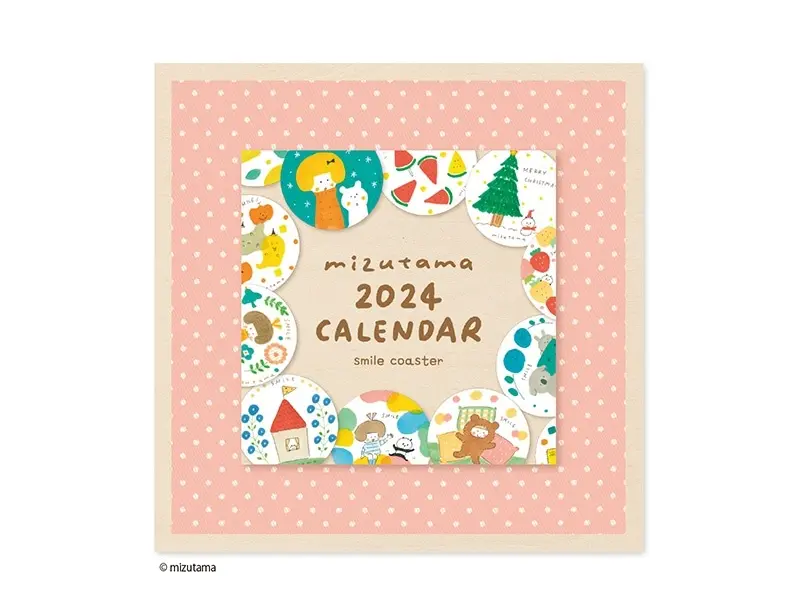 Mizutama Day To Day 2024 Tear-Off Calendar 366 Days