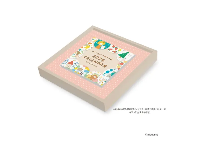 Mizutama Day To Day 2024 Tear-Off Calendar 366 Days