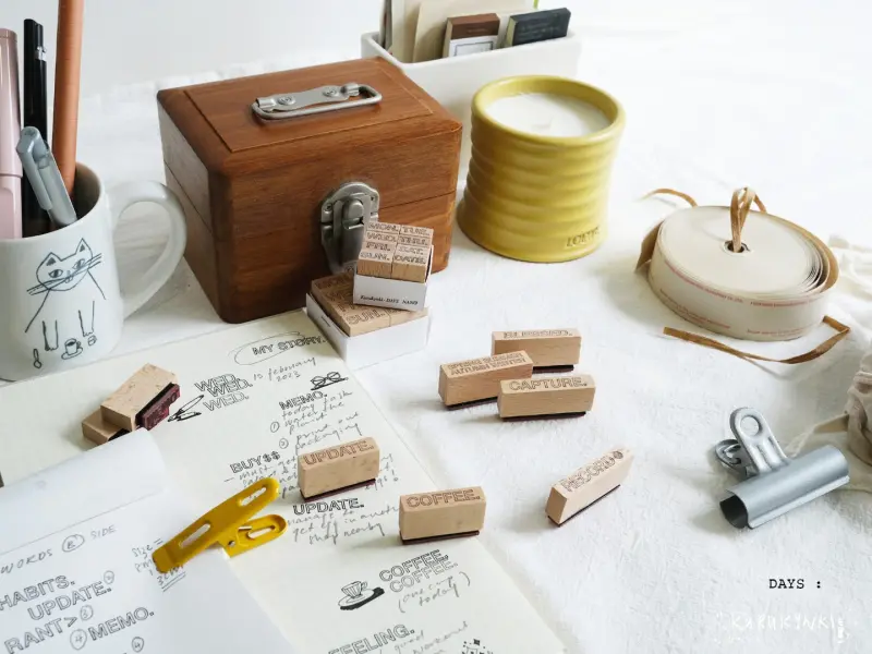 Kurukynki Stamp Set - Words
