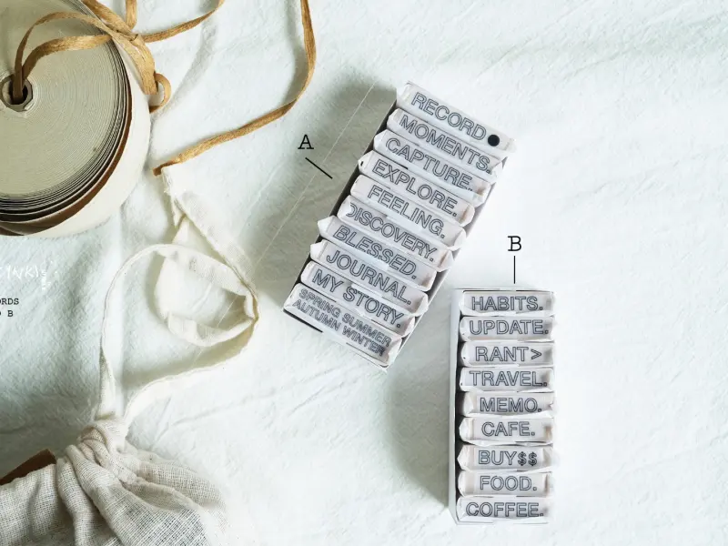 Kurukynki Stamp Set - Words