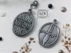Pre-Order LCN Double Sided Metal Charm - Stationery Addicted
