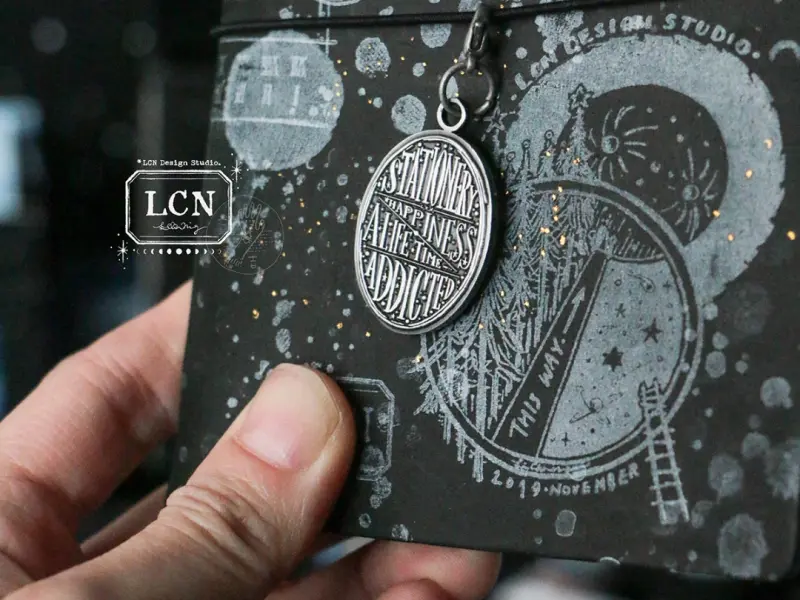 LCN Double Sided Metal Charm - Paperlover
