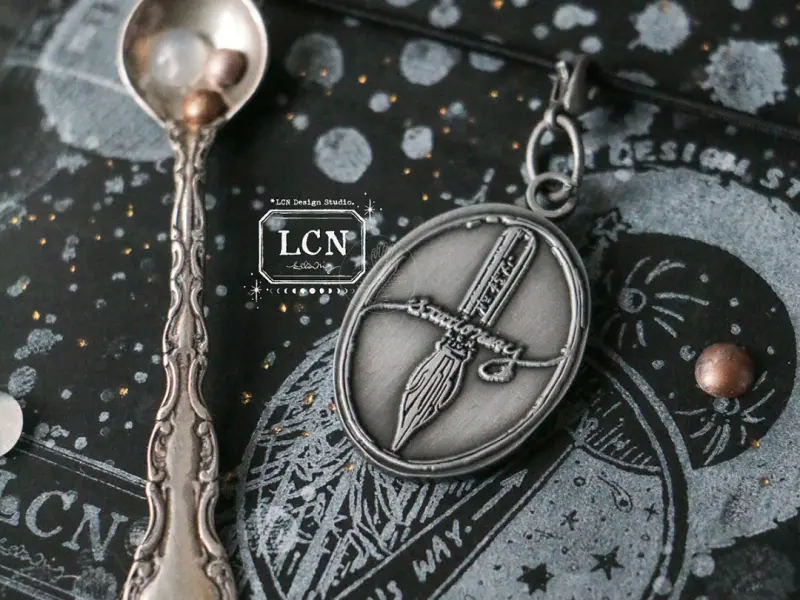 Pre-Order LCN Double Sided Metal Charm - Stationery Addicted