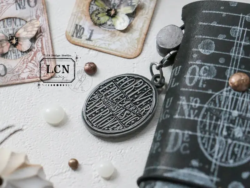 LCN Double Sided Metal Charm - Paperlover