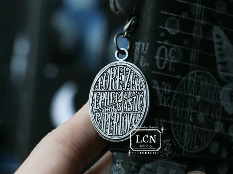 LCN Double Sided Metal Charm - Paperlover